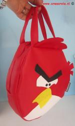 Tas Angry bird rood